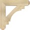 Ekena Millwork Merced Craftsman Rough Sawn Bracket, Douglas Fir, 4"W x 22"D x 22"H BKT04X22X22MRC04RDF - alternate 2
